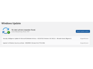 Update für Windows Security platform - KB5007651 (Version 10.0.27703.1006)